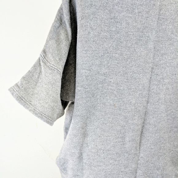 Gray Heather Cowlneck Short Sleeve Sweater Loft - Picture 5 of 8